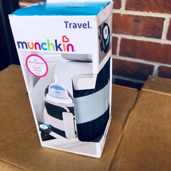 MUNCHKIN Travel Car Baby Bottle Warmer 12V Auto Shut-Off Timer Christmas Gift - Picture 2 of 9